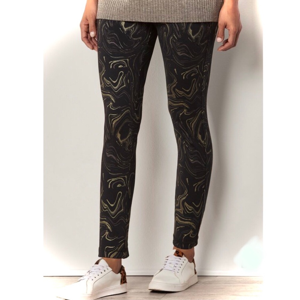 Soft Surroundings Argento Swirl Leggings